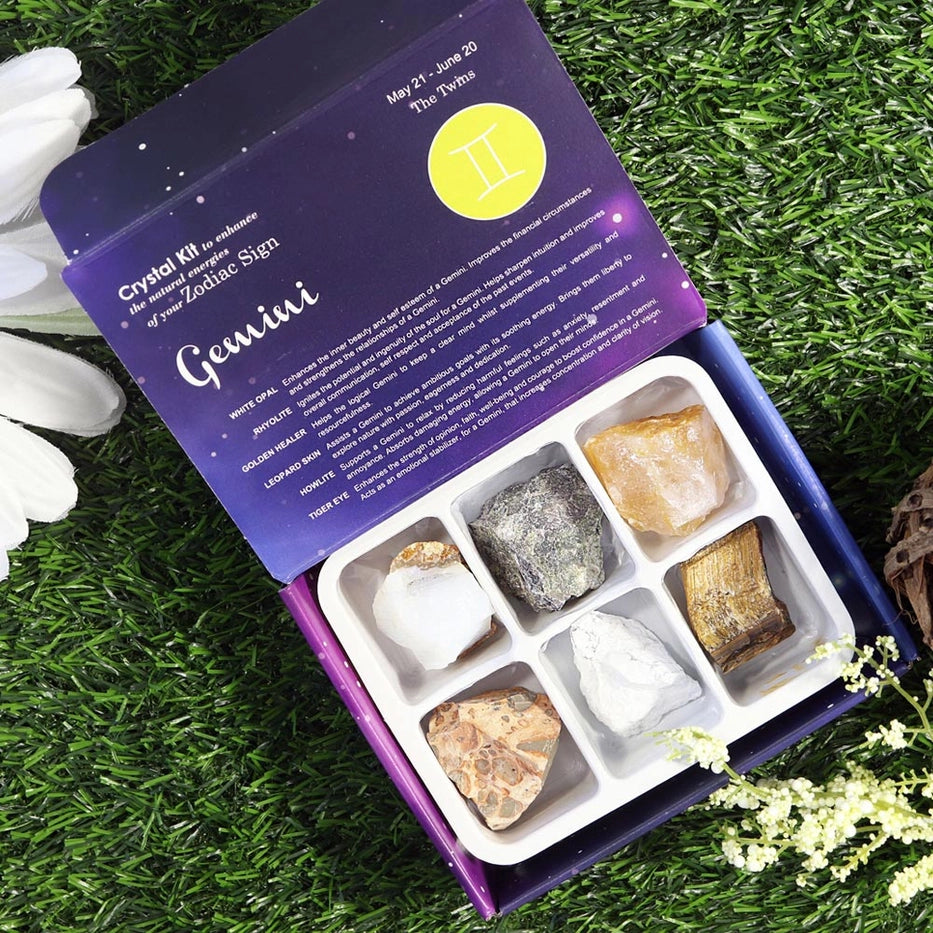 Crystal Kit Gemini, Horoskooppikivet Kaksonen