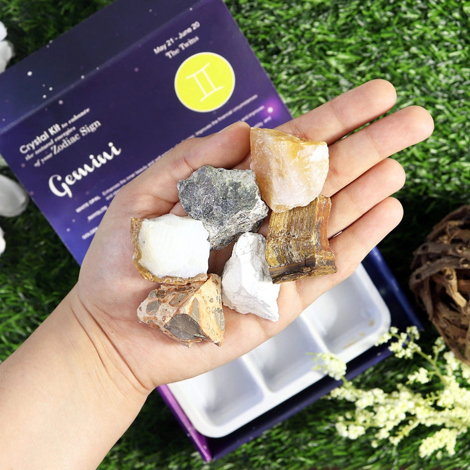 Crystal Kit Gemini, Horoskooppikivet Kaksonen