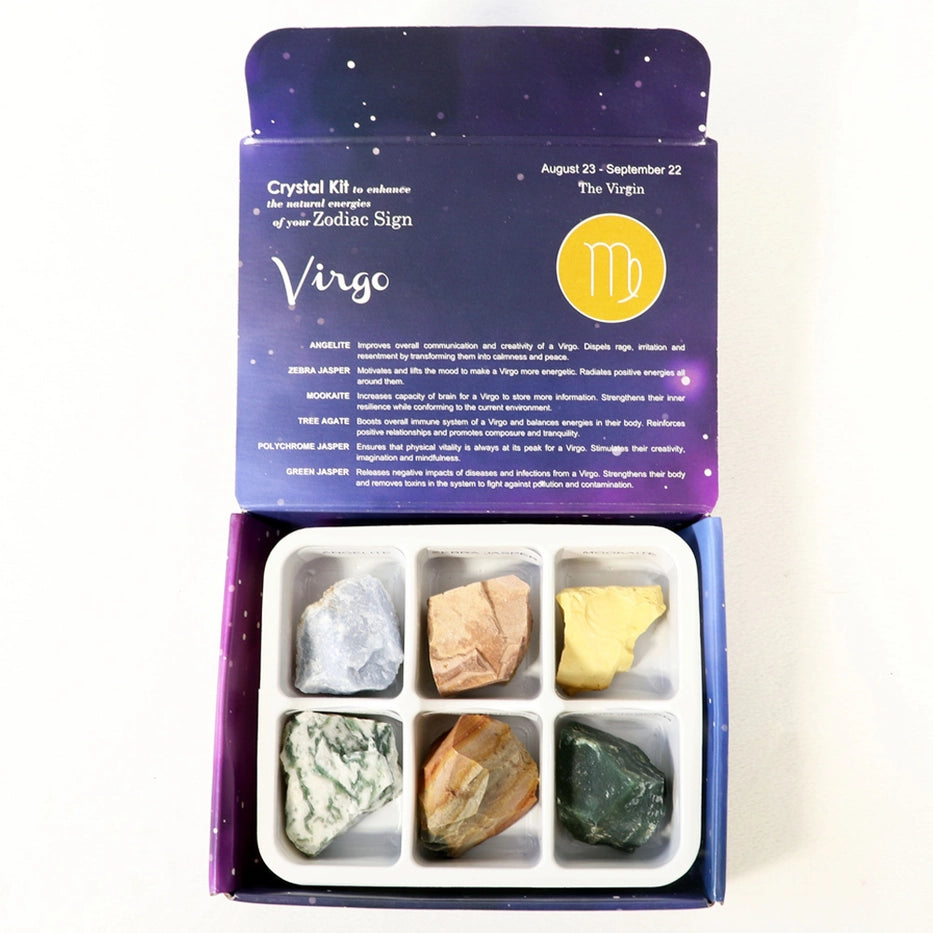 Crystal Kit Virgo, Horoskooppikivet Neitsyt