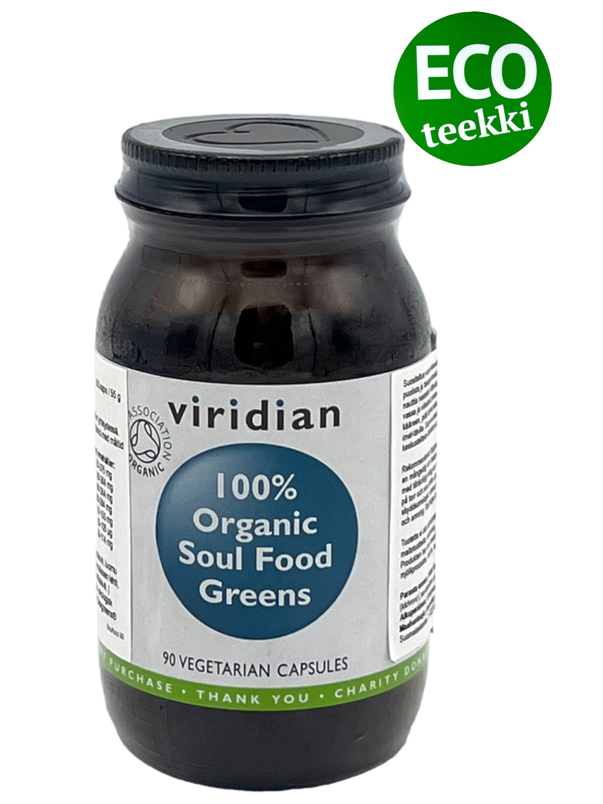 100% Organic Soul Food Greens 90kps