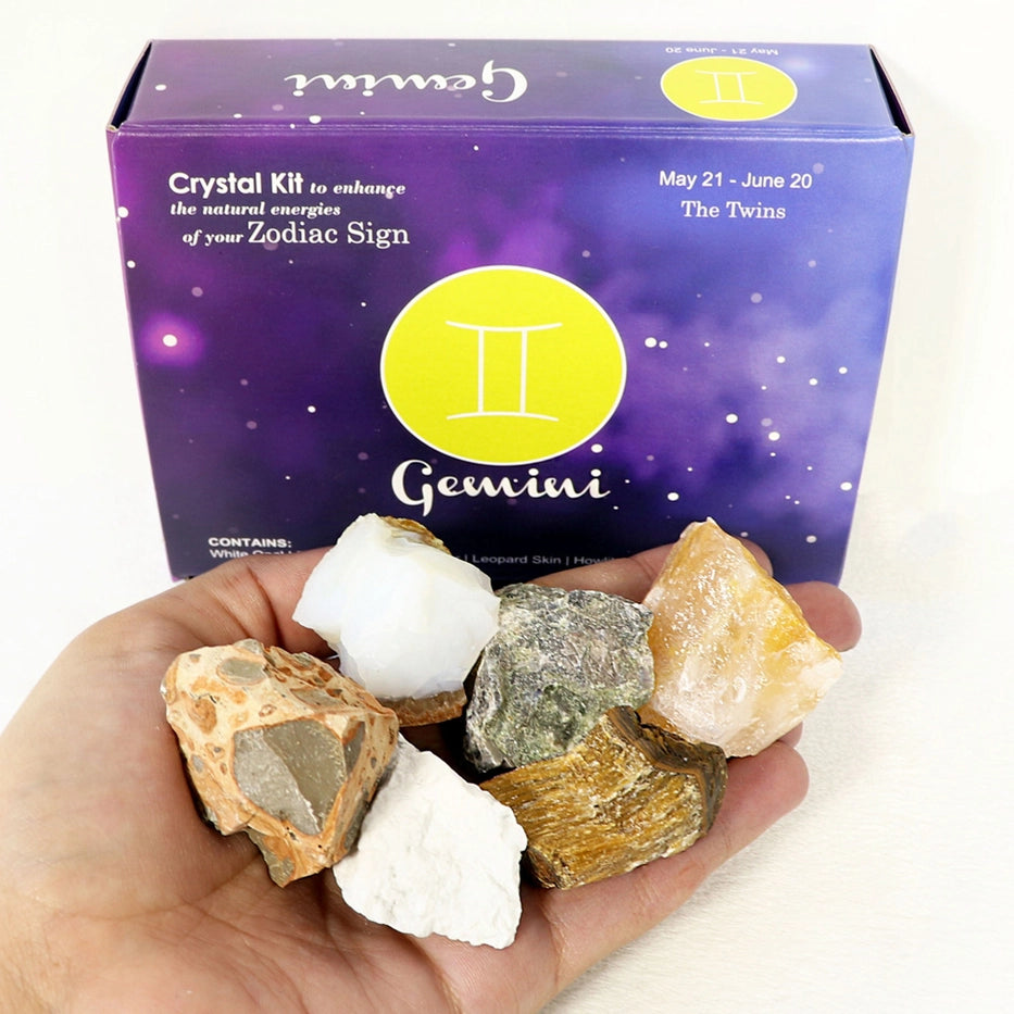 Crystal Kit Gemini, Horoskooppikivet Kaksonen