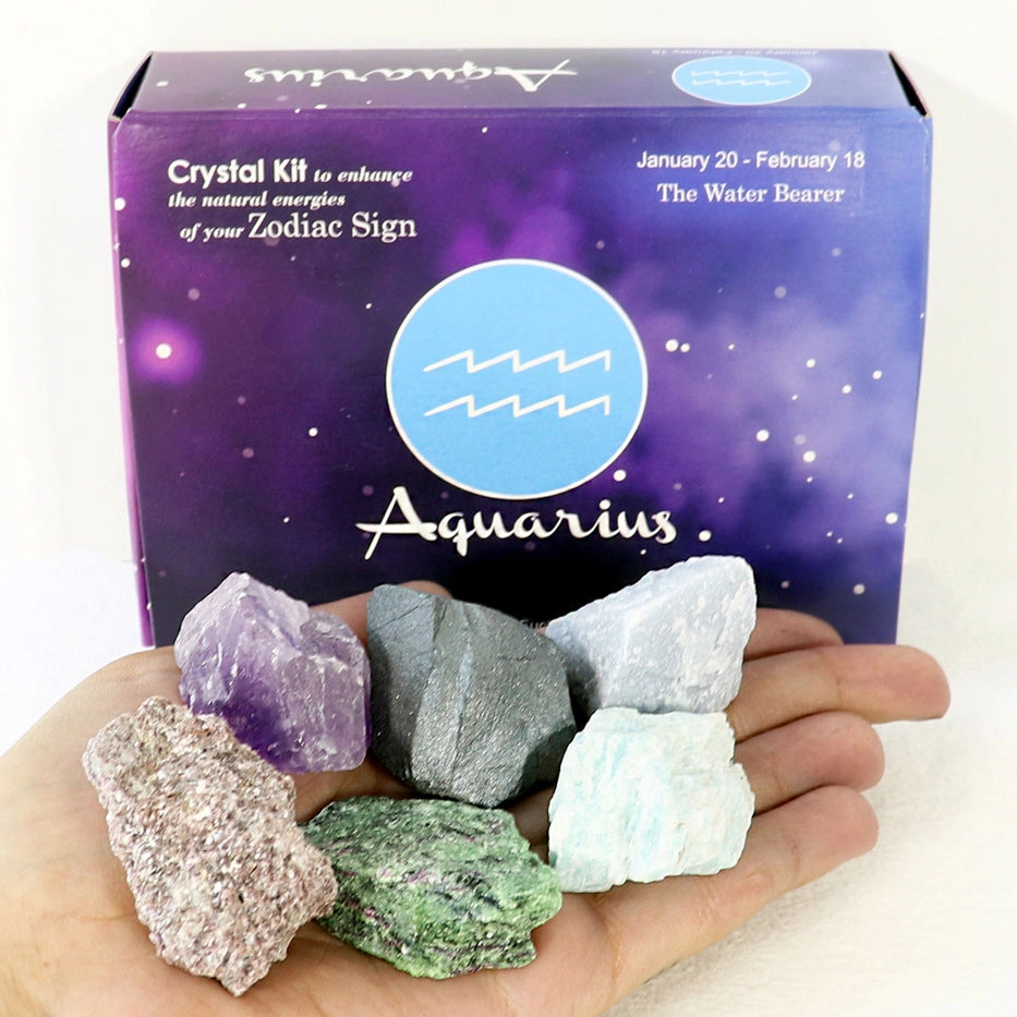 Crystal Kit Aquarius, Horoskooppikivet Vesimies