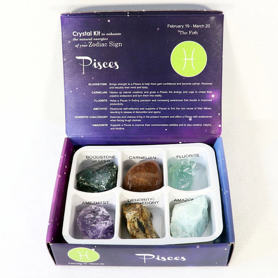 Crystal Kit Pisces, Horoskooppikivet Kalat