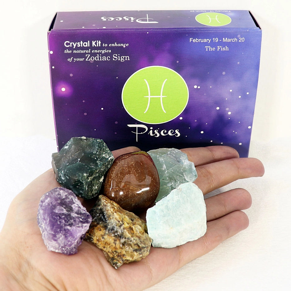 Crystal Kit Pisces, Horoskooppikivet Kalat