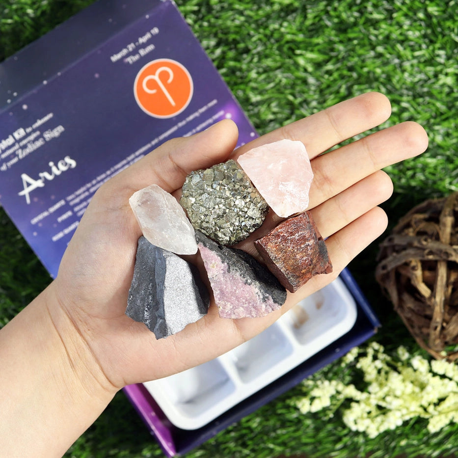 Crystal Kit Aries, Horoskooppikivet Oinas