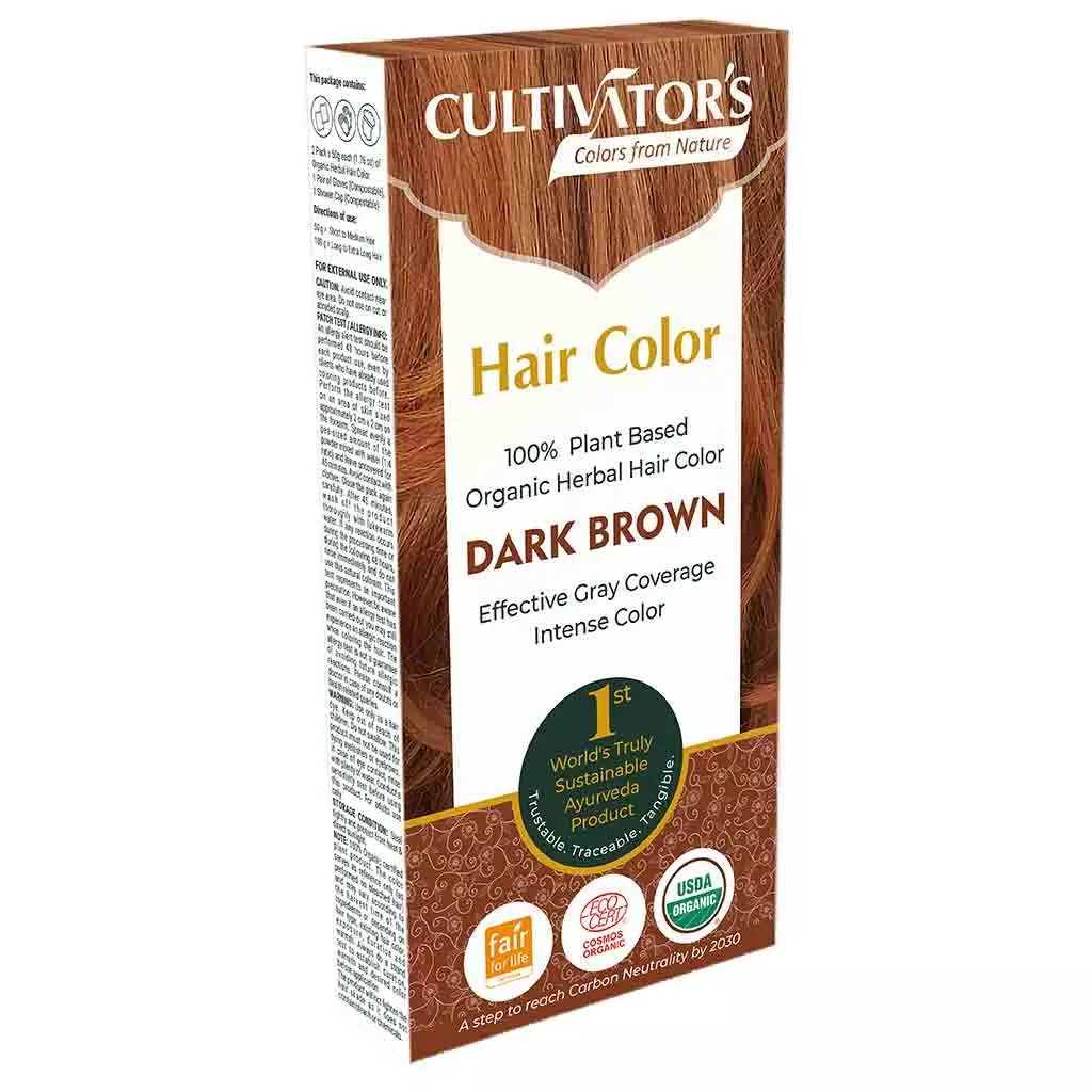 Hair Color Dark Brown Slim pack 100g