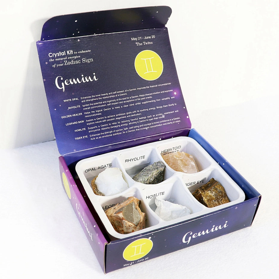 Crystal Kit Gemini, Horoskooppikivet Kaksonen