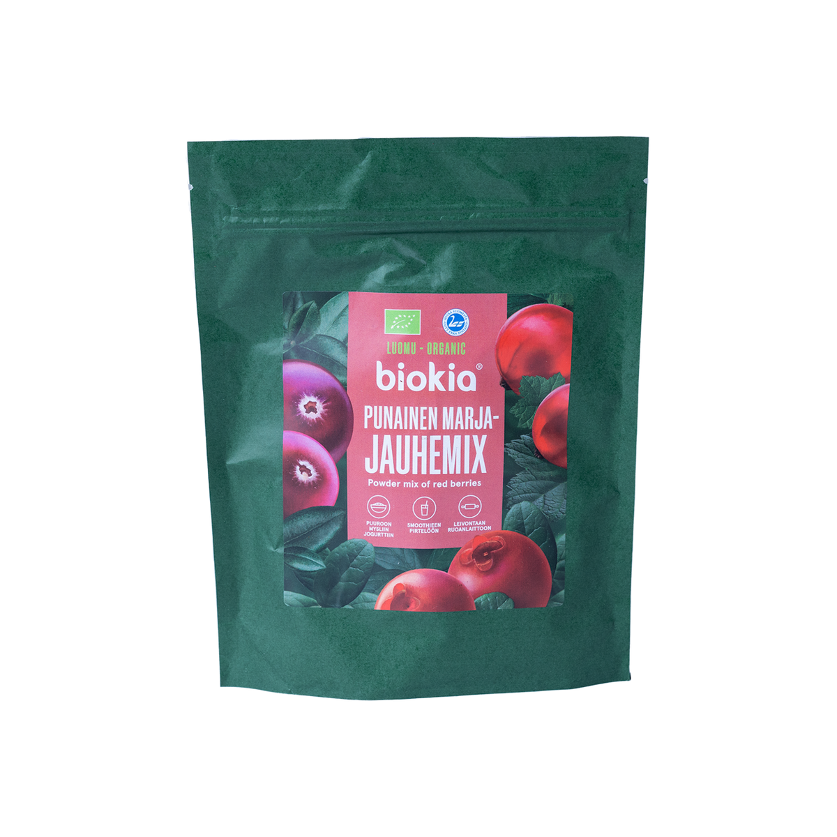 BIOKIA Marjajauhemix punainen (L) 150g