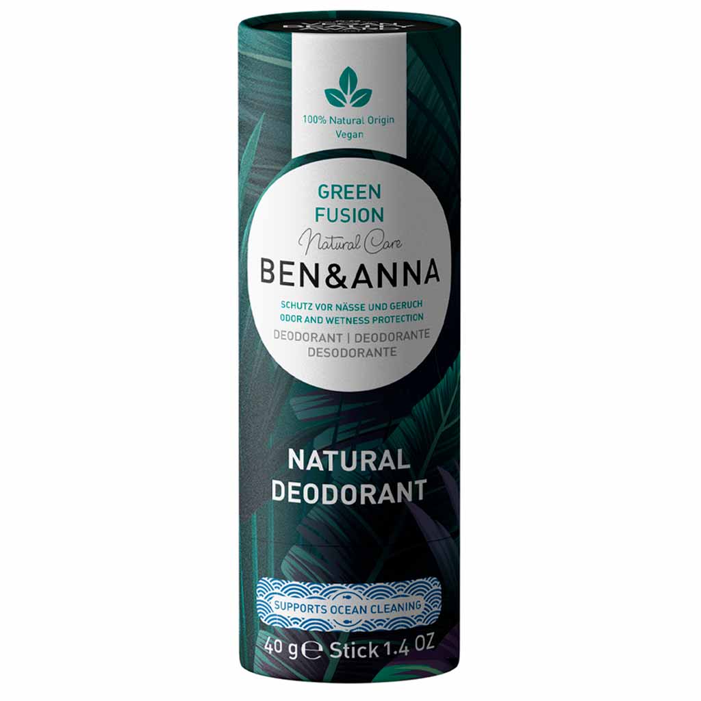 Ben &amp; Anna Deostick Green Fusion 40g