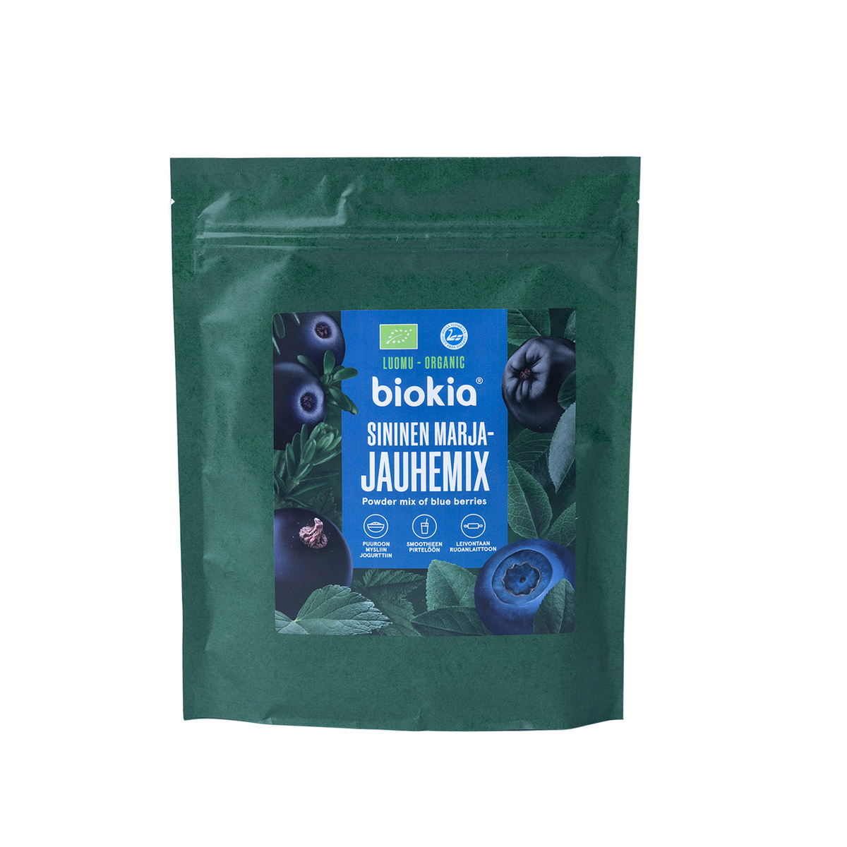 Biokia Marjajauhemix Sininen 150g