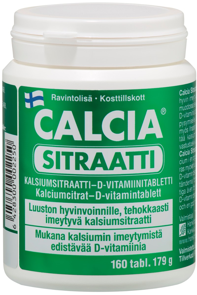 Calcia Sitraatti 160 tabl