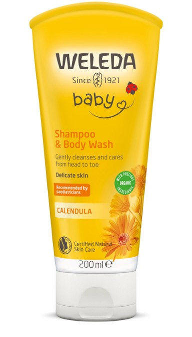 Calendula Shampoo &amp; Body Wash 200ml