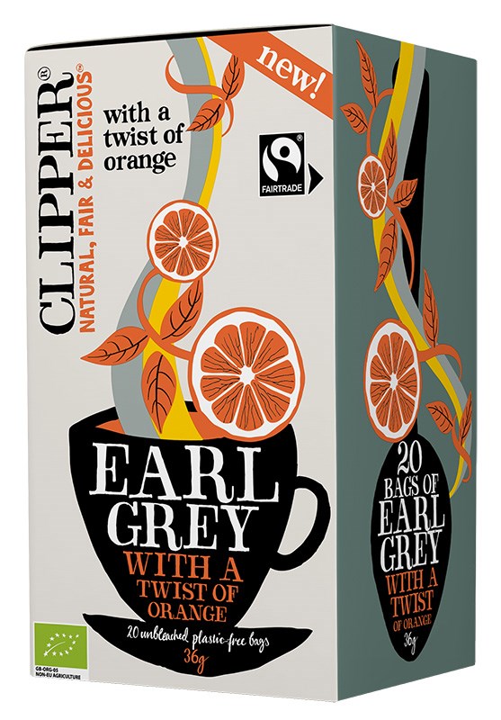 Clipper Earl Grey Appelsiini (L) 20pss