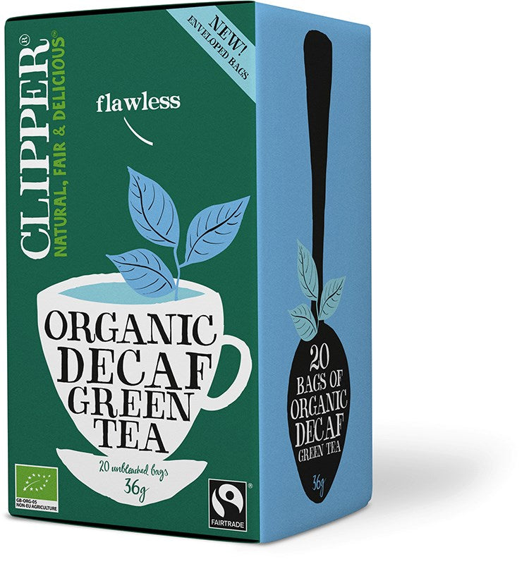 Clipper Green Tea Decaf (L) 20pss