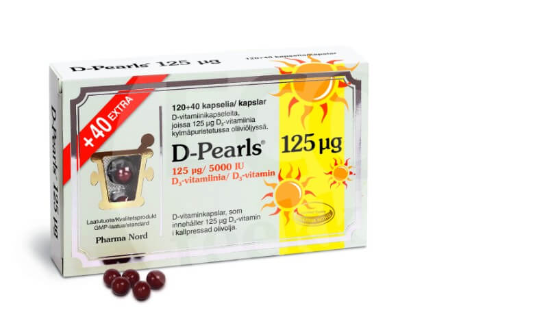 D-Pearls 125uq 120+40 kaps