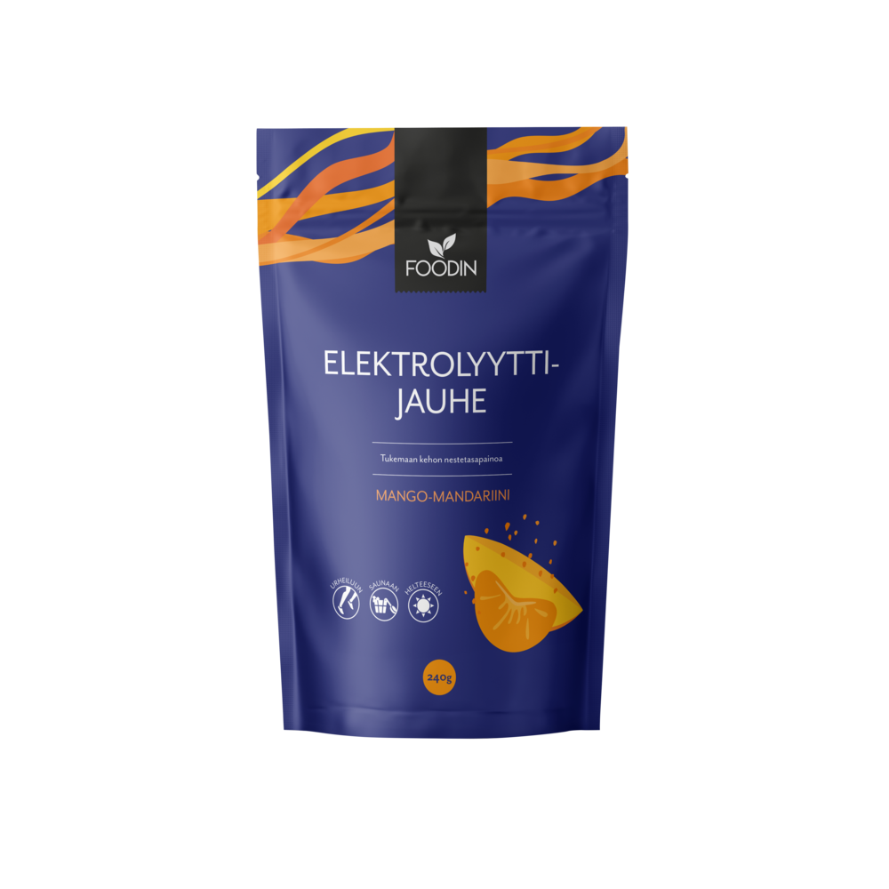 Foodin - Elektrolyyttijauhe  Mango 240g