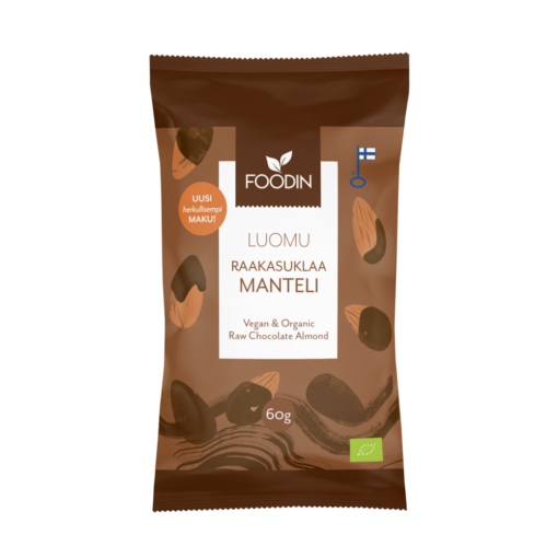 Foodin - Raakasuklaamanteli, (L) 60g