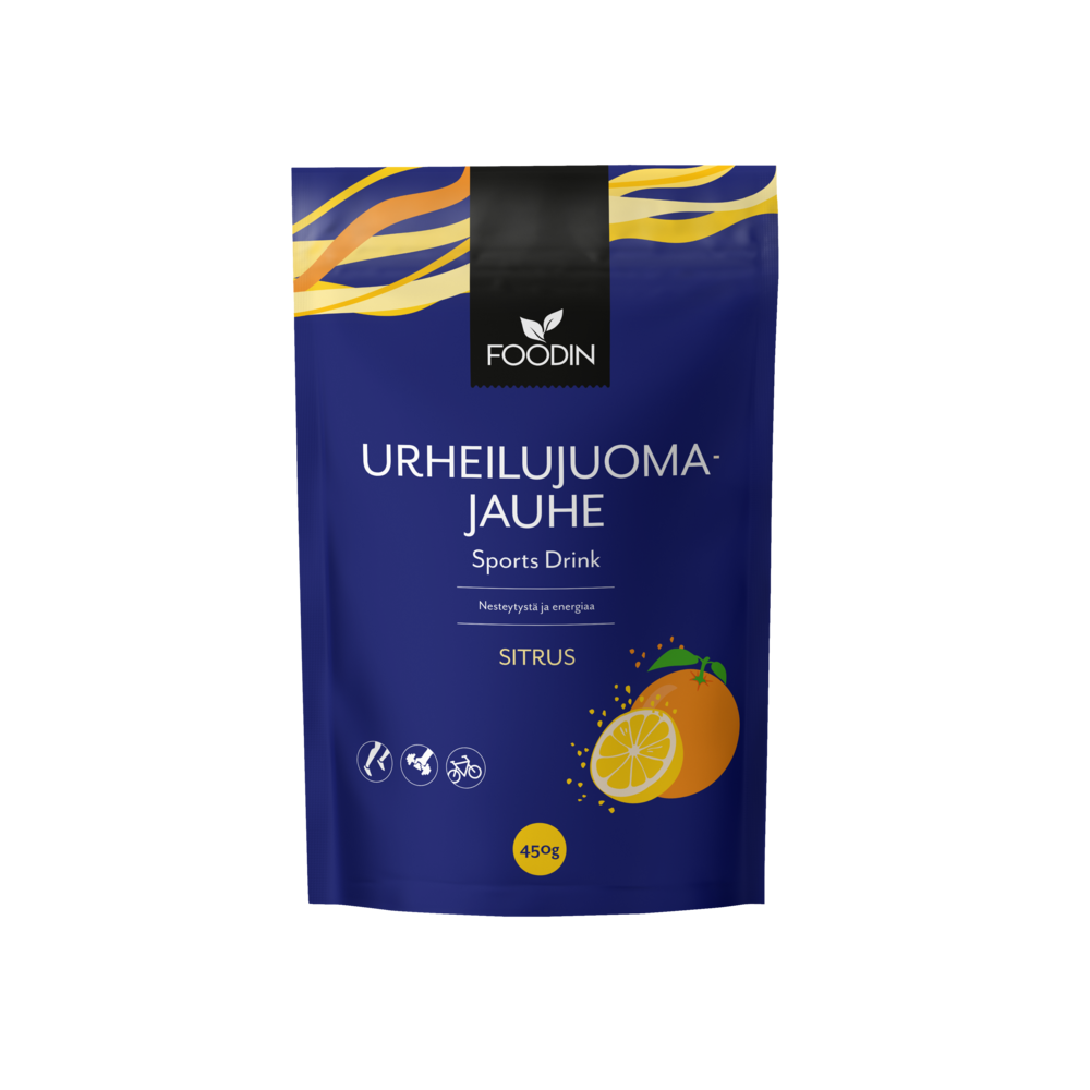 Foodin - Urheilujuomajauhe Sitrus 450g