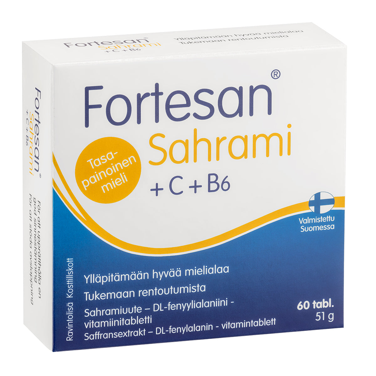 Fortesan Sahrami + C + B6 60tbl.