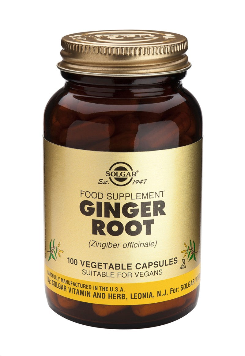 Ginger Root 520mg 100kps.