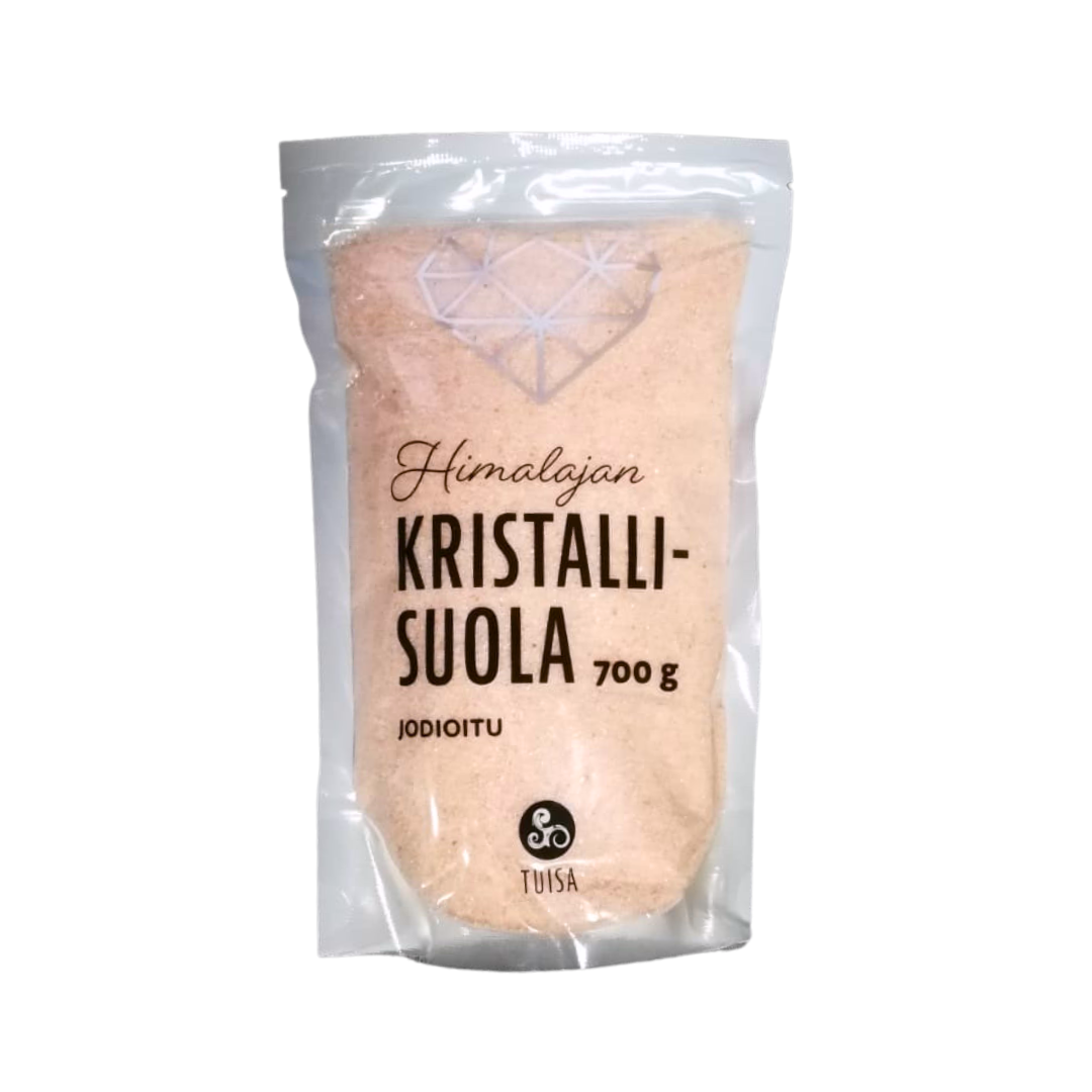 Himalajan Kristallisuola jodioitu 700g