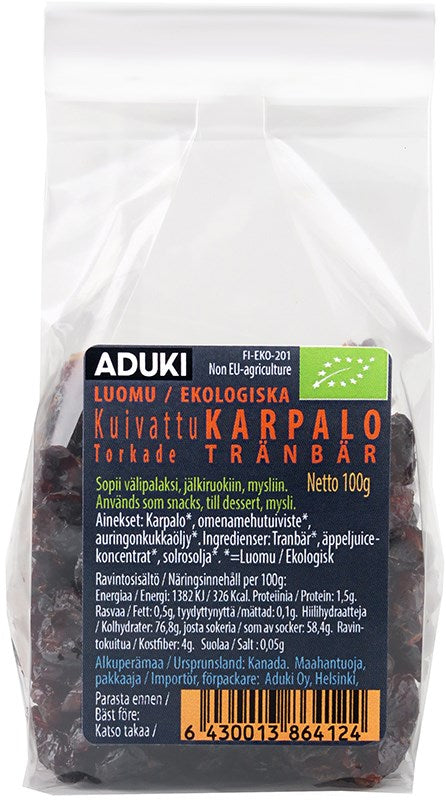 Karpalo, kuivattu (L) 100g