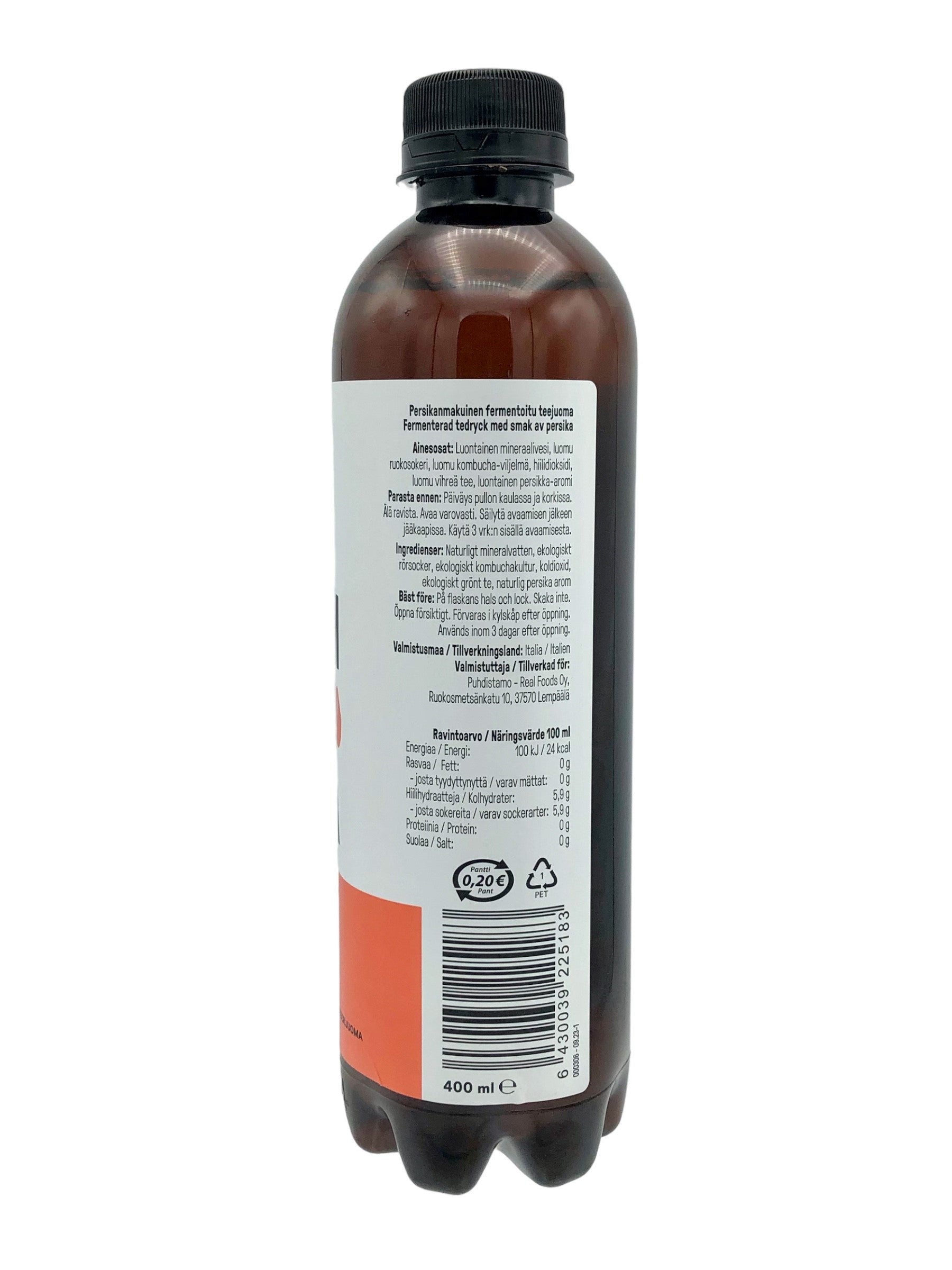 Kombucha Persikka (L) 400ml