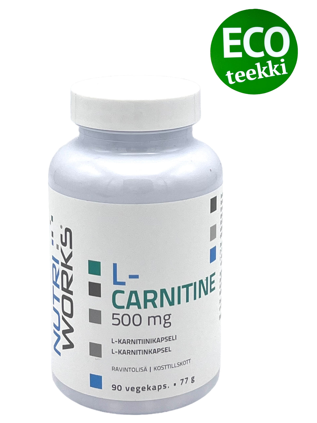 L-Carnitine 500mg 90kps.