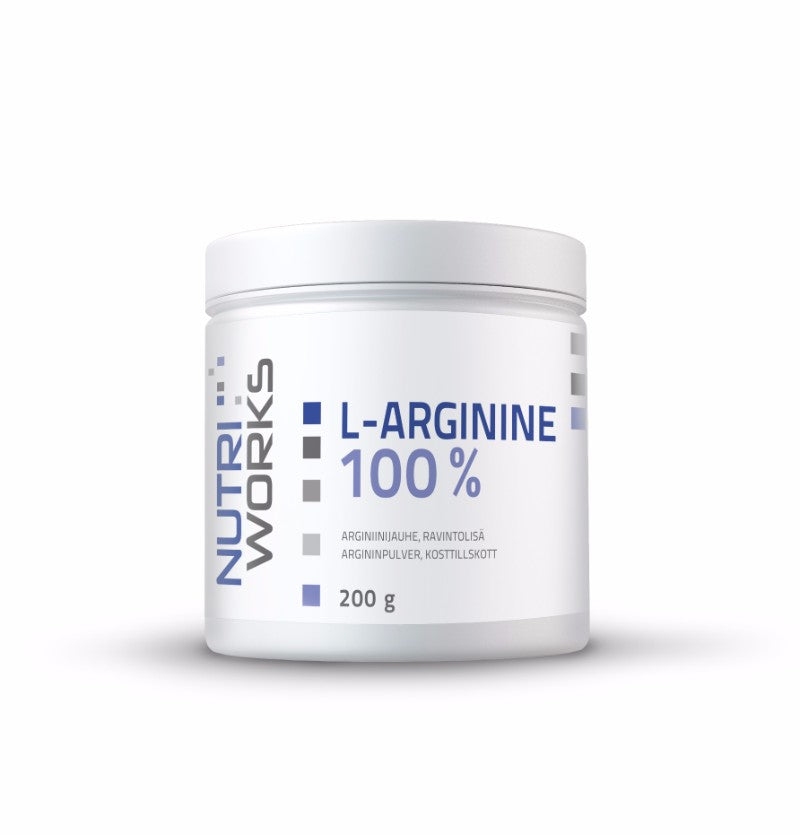 L-arginine 100% 200g maustamaton