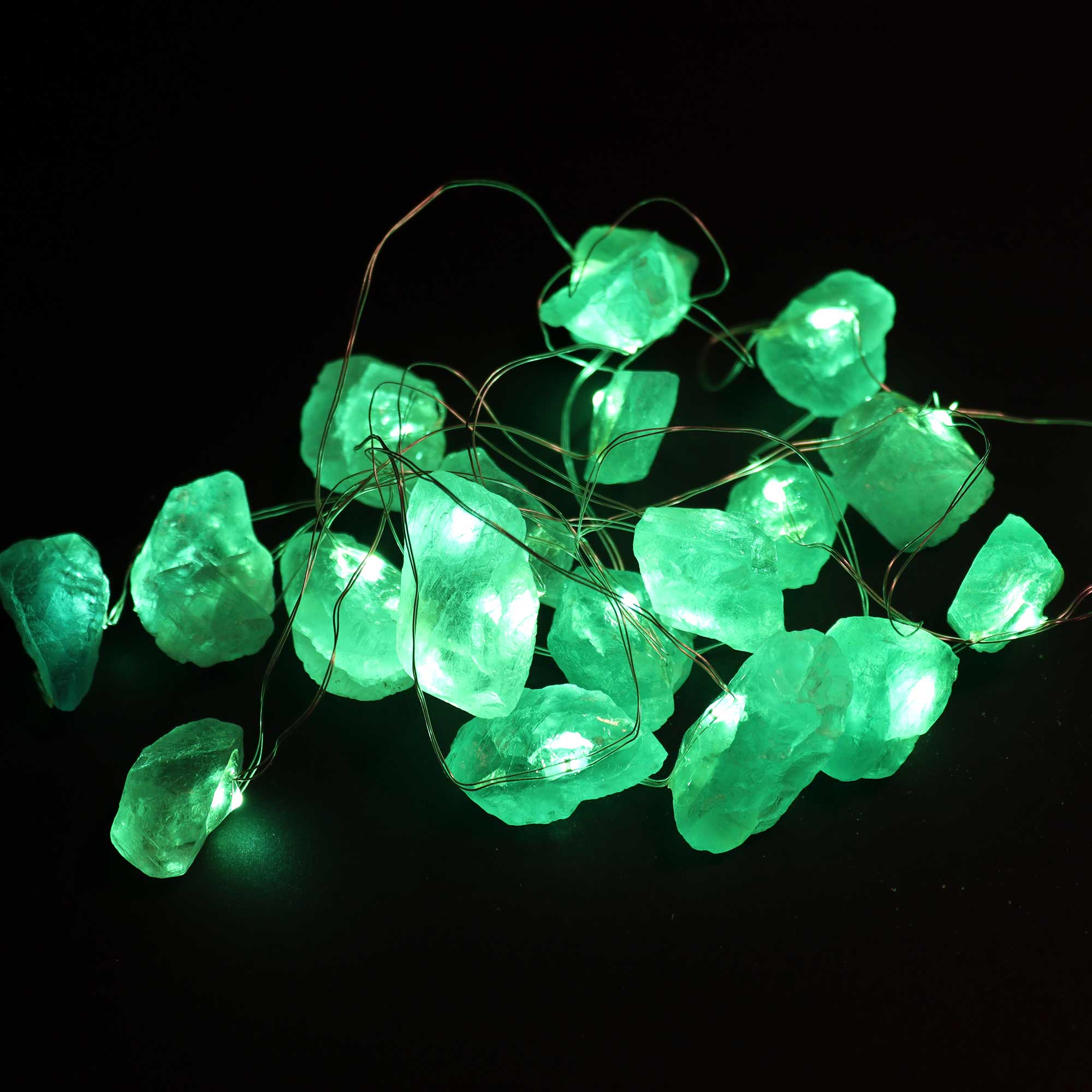 LED Kristallivalosetti Jade