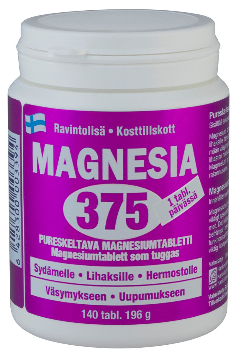 Magnesia 375 140 tabl