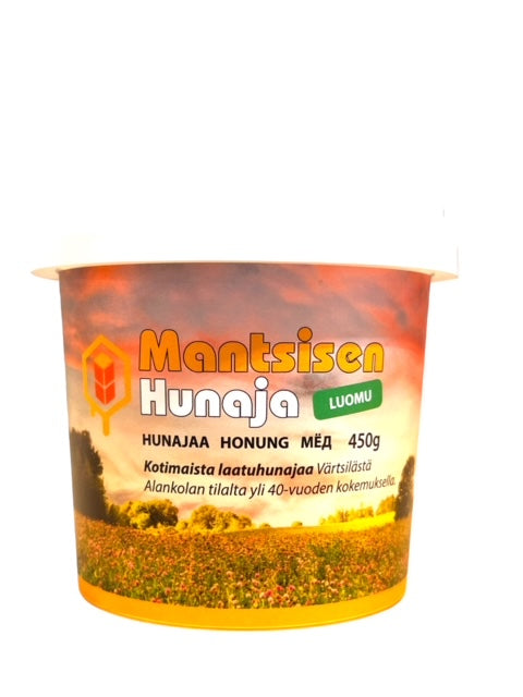 Mantsisen Luomu Hunaja 450g