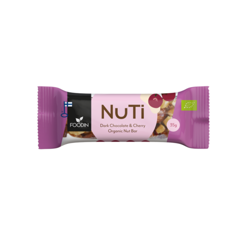 NUTI Dark Chocolate &amp; Cherry 35g