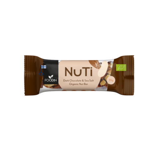 NUTI Dark Chocolate &amp; Sea Salt 35g