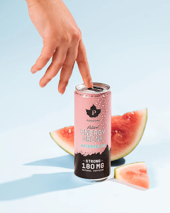 Natural Energy Drink Strong, Watermelon 330ml