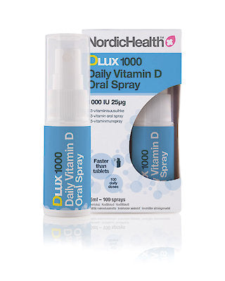 Nordic Health DLux 1000 25 mcg D3 vitami