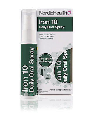 Nordic Health Iron 10 Daily Oral Spray