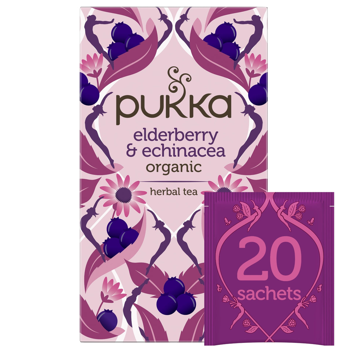 PUKKA Elderberry&amp; Echinacea 20pss