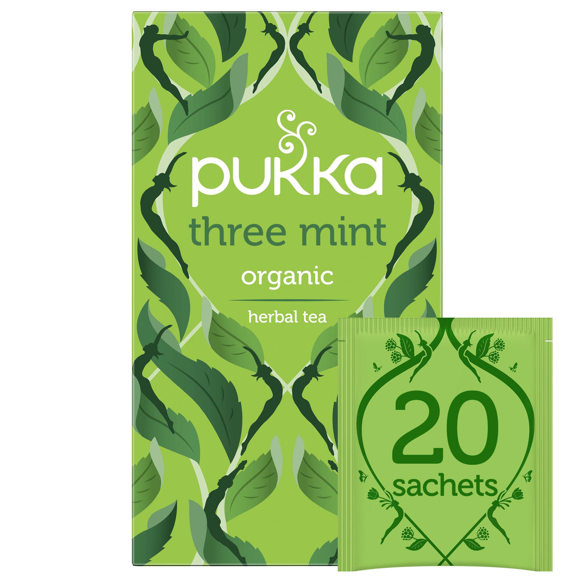 PUKKA Three Mint 20 pss