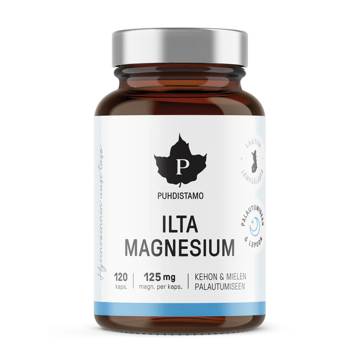 Puhdistamo Ilta Magnesium 120kpl