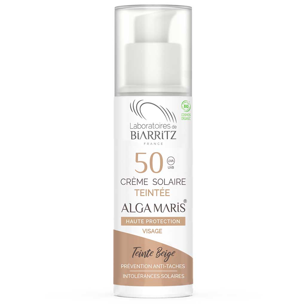 Sävyttävä aurinkovoide SK50 Beige 50ml