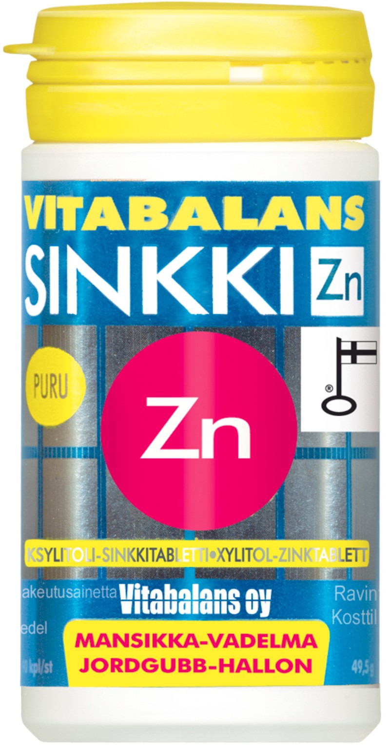 Sinkki Zn mans/vad