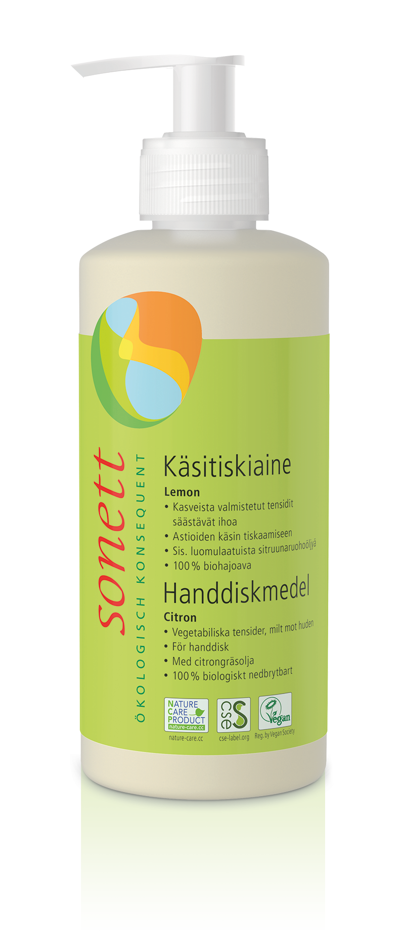 Sonett Käsitiskiaine Sitruuna 300ml.