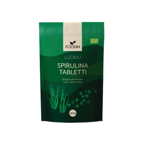 Foodin - Spirulina-tabletti 300g