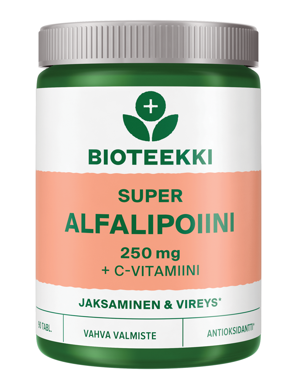 SUPER Alfalipoiini 250mg + C 90tbl.