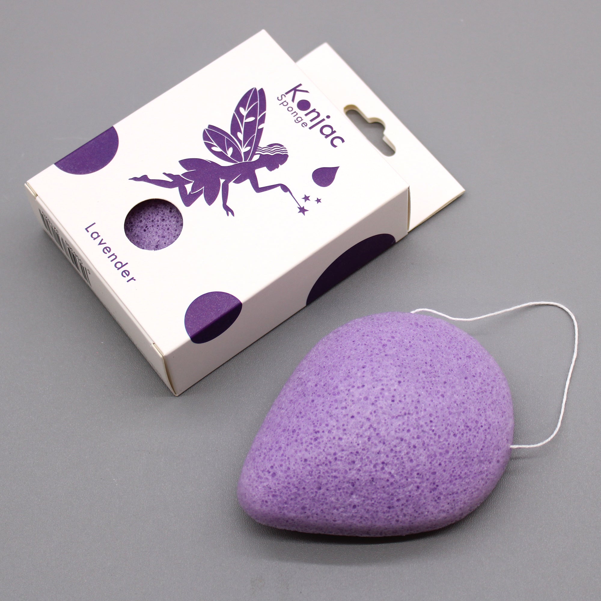 Teardrop Konjac Sponge Lavender