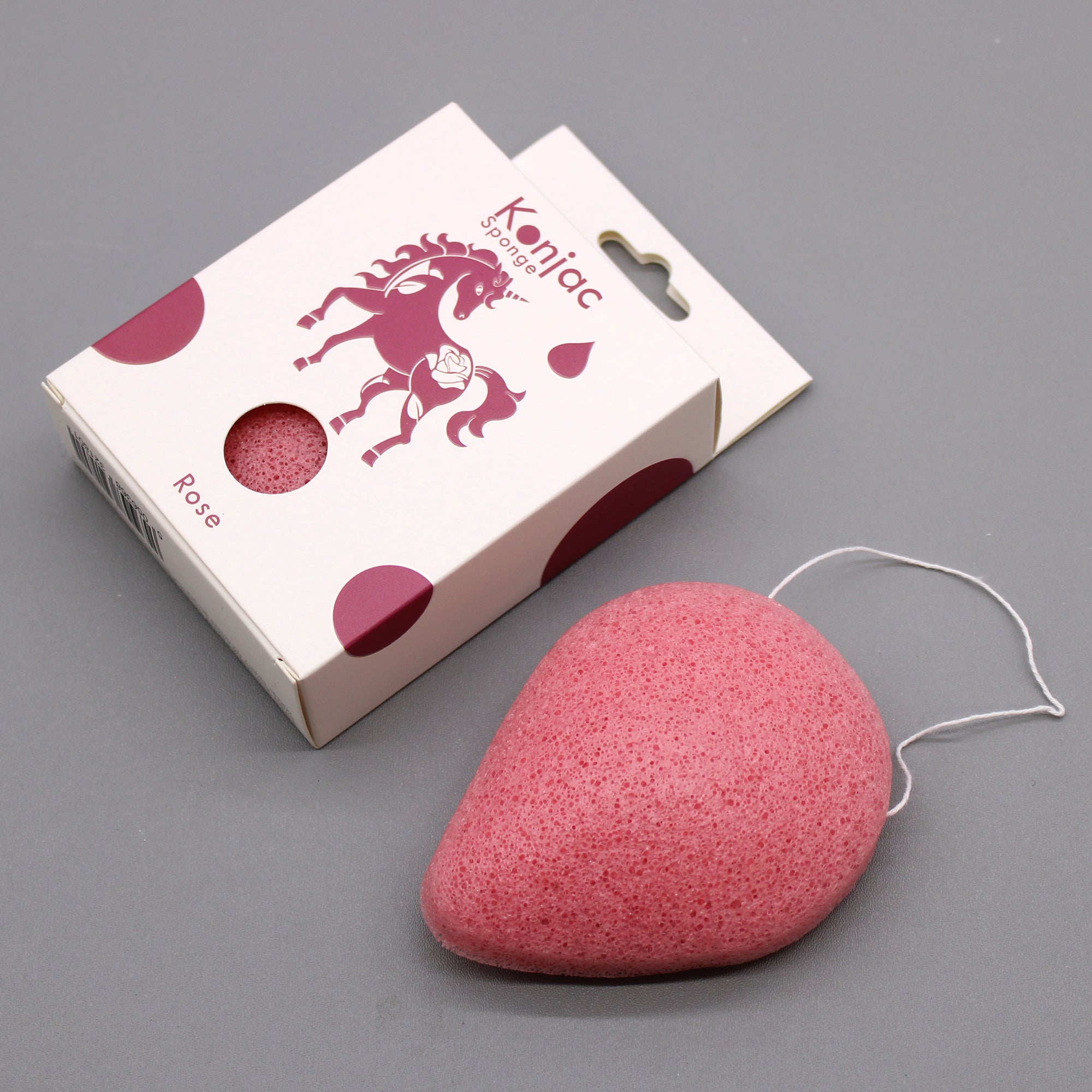 Teardrop Konjac Sponge Rose Anti-aging