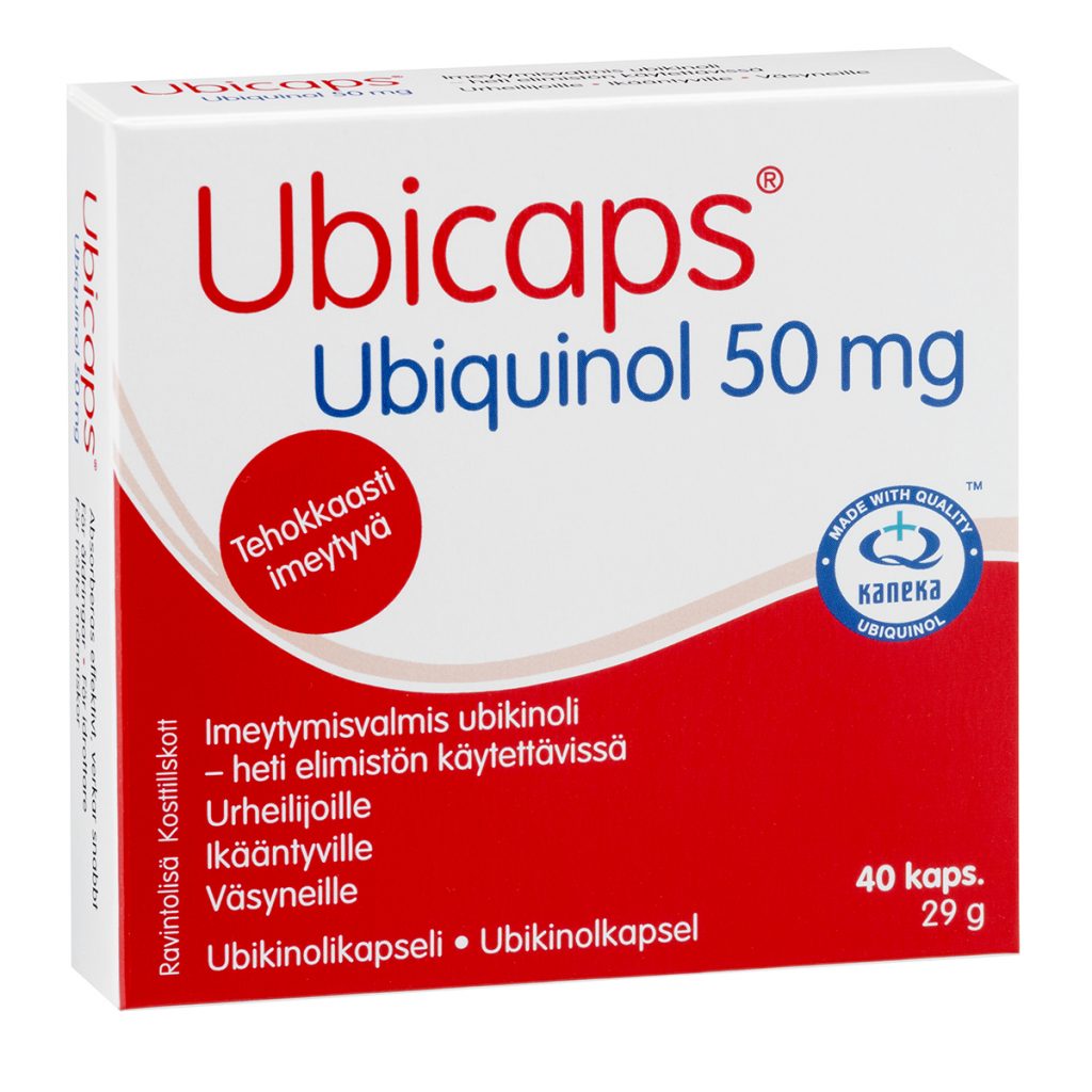 Ubicaps Ubiquinol 50mg. 40 kaps