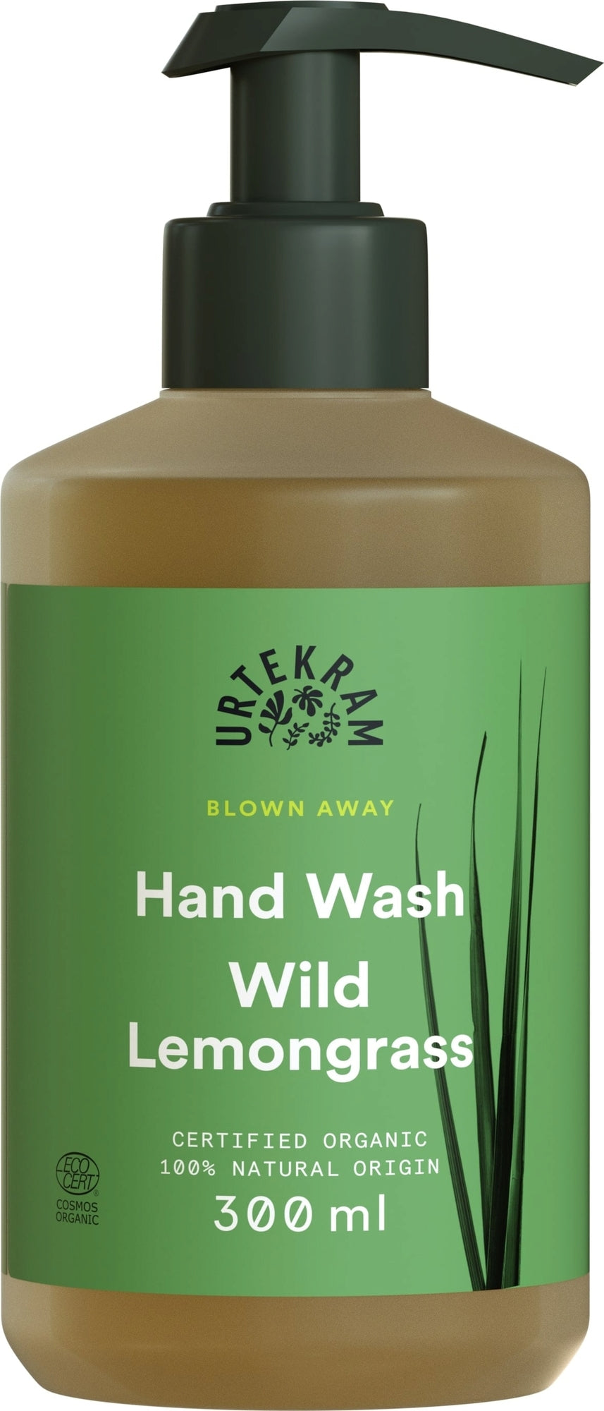 Urtekram Hand Wash Wild Lemongrass 300ml