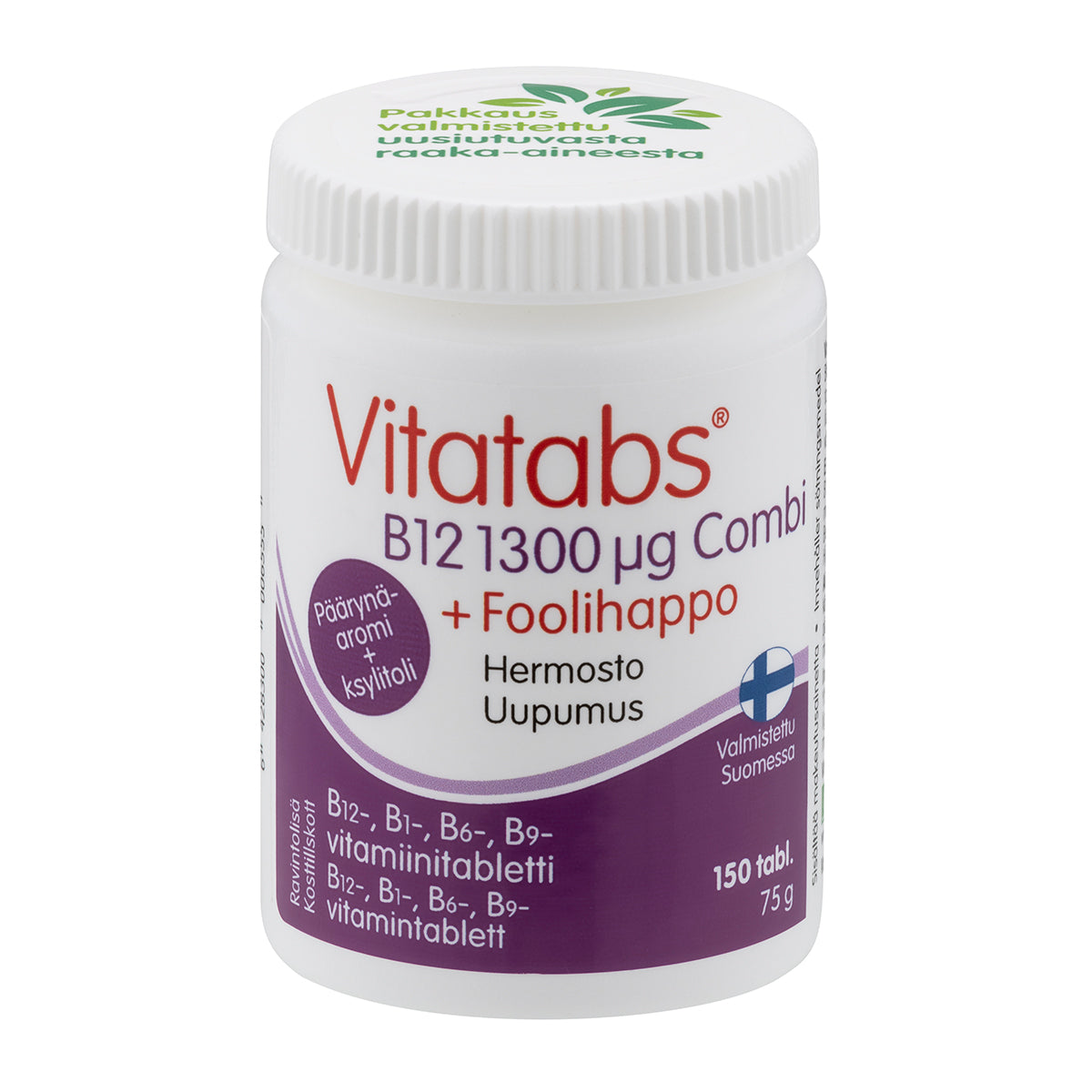 Vitatabs B12 1300ug Combi, päärynä